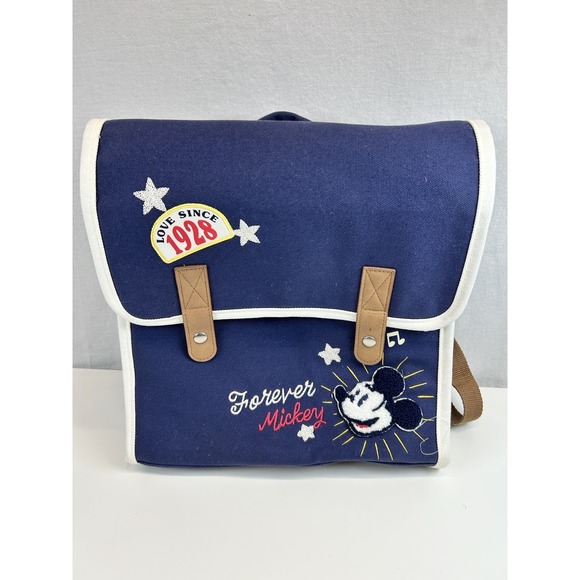Disney Handbags - Disney Parks Forever Mickey Mouse Messenger Bag Backpack Heritage Walt World WDW